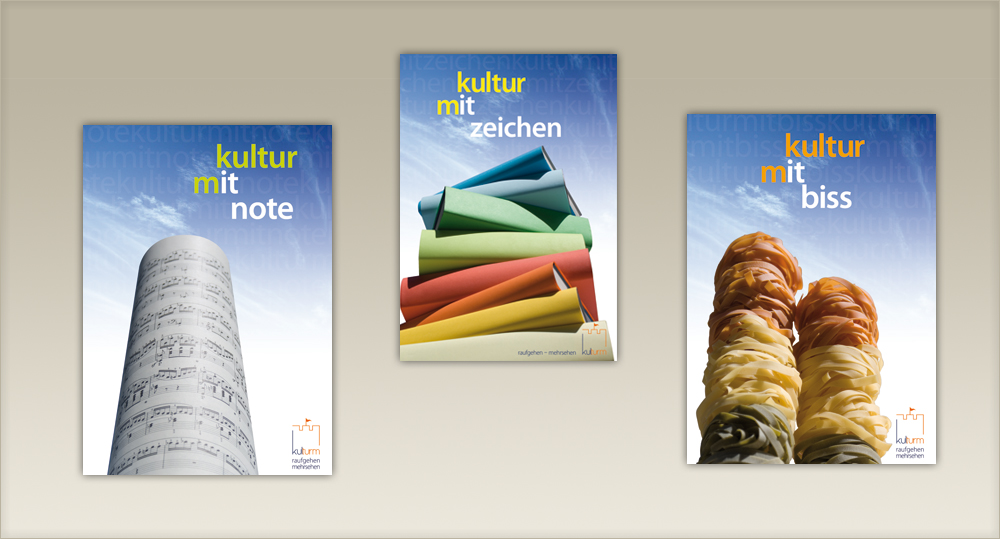 Kulturm - Logo und Plakatgestaltung